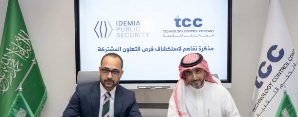 IDEMIA Public Security and the Technology Control Company Sign Strategic Memorandum of Understanding to Drive Innovation in Digital Identity, Biometrics, and Smart Cities in Saudi Arabia